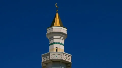 Mosque minaret Video stock 2386874