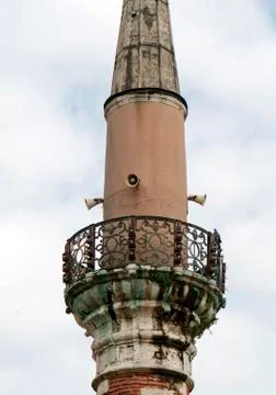 Mosque minaret Islam tower Stock Photos