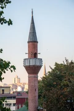 Mosque minaret Stock Photos