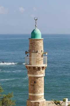Mosque minaret Stock Photos