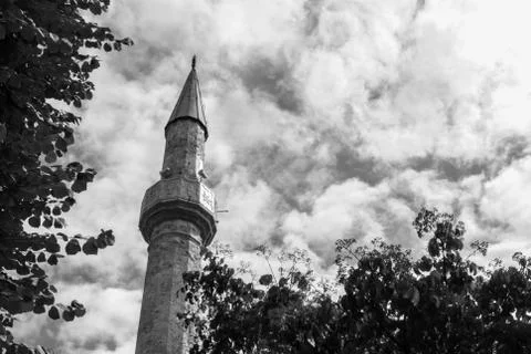 Mosque minaret tower Foto stock