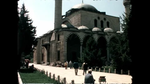 Mosque Minarets Stock Footage 278040071