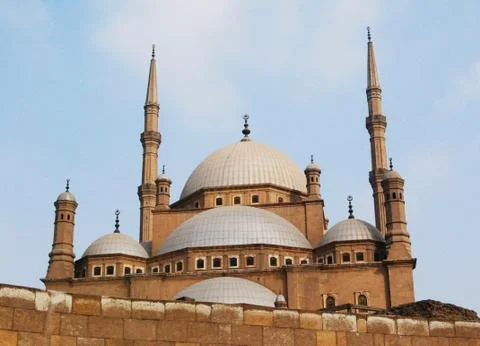 The mosque of Mohammad Ali Stock-Fotos