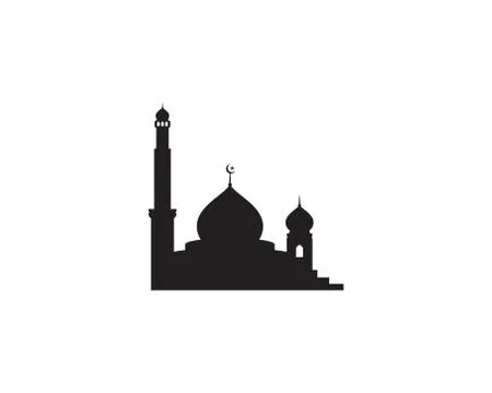 Mosque Moslem icon vector Illustration Stock Illustration