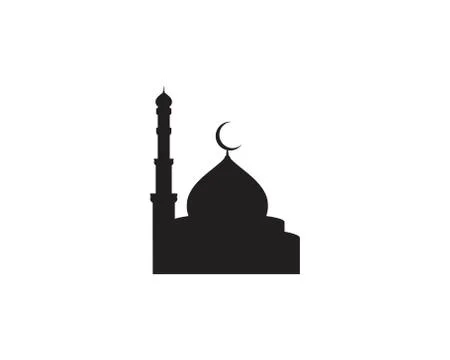 Mosque Moslem icon vector Illustration Stock Illustration