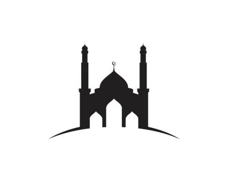 Mosque Moslem icon vector Illustration Stock Illustration