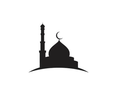 Mosque Moslem icon vector Illustration Stock Illustration
