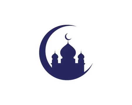 Mosque Moslem icon vector Illustration Stock Illustration