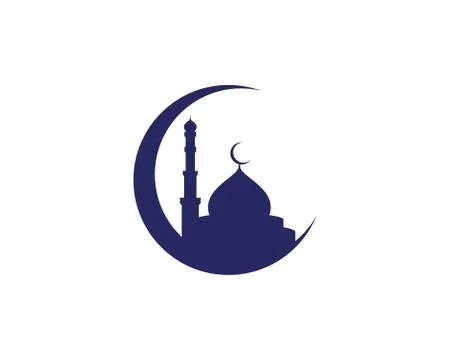 Mosque Moslem icon vector Illustration Stock Illustration