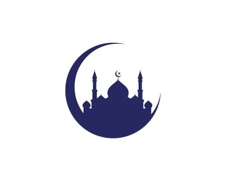 Mosque Moslem icon vector Illustration Stock Illustration