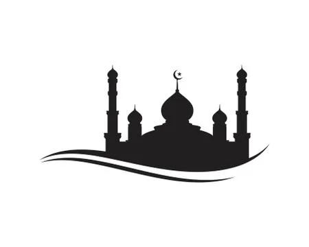 Mosque Moslem icon vector Illustration Stock Illustration