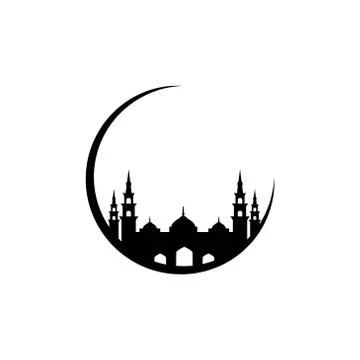 Mosque Moslem vector Illustration design template Stock Illustration