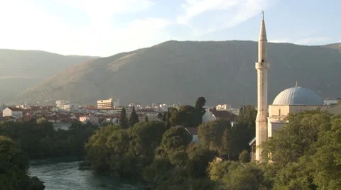 Mosque. Mostar 2 Vidéo 8664782
