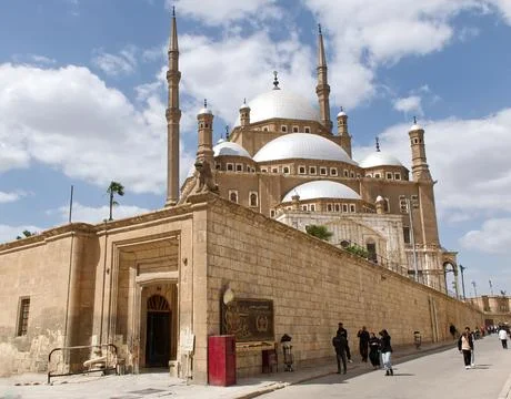 The Mosque of Muhammad Ali. Cairo, Egypt Foto stock