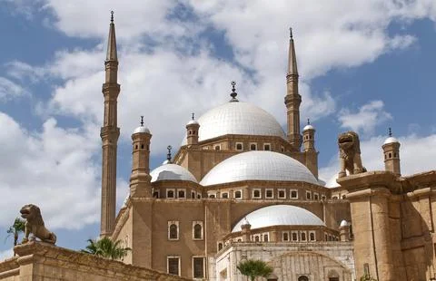 Mosque of Muhammad Ali. Egypt Stock Photos