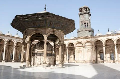 The mosque of Muhammad Ali Stock Photos