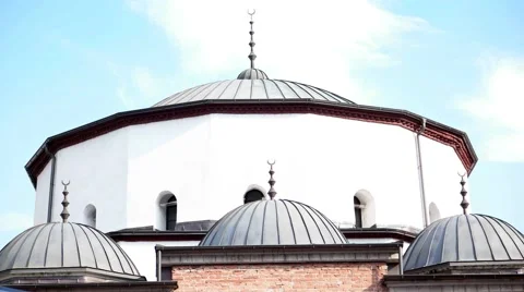 Mosque in Ohrid, Macedonia. Stock Footage 59779816