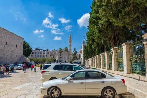 The mosque of Omar, the oldest in Bethlehem Stock Photos