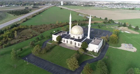 Mosque in Perrysburg, Ohio Stock Footage 146893227
