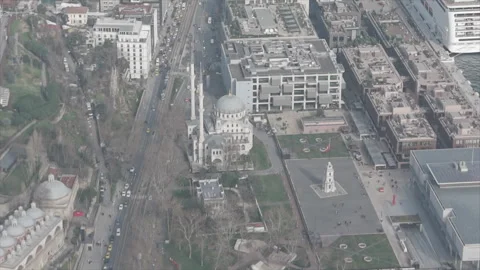 Mosque profile in Istanbul Видео 329190554