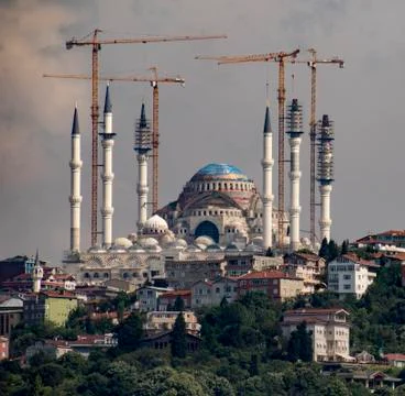 Mosque Restoration Project Stock Photos