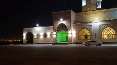 Mosque in Riyadh Stock Footage 136256107