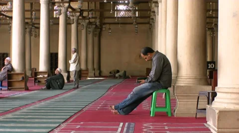 Mosque scene Видео 36788753