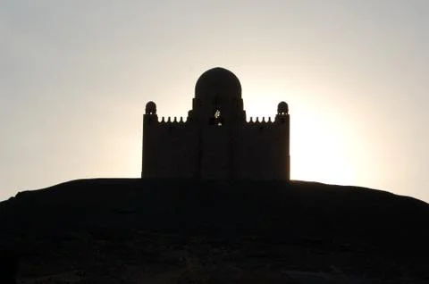 Mosque at Sunset Stock Photos