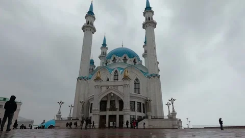 The mosque: timelapse Video stock 250358107
