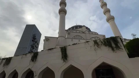 Mosque Timelapse Footage Stock Footage 266273930