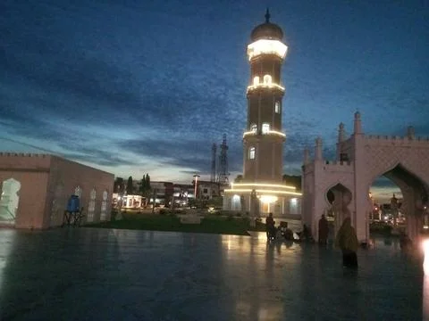 Mosque tower ku Stock Photos