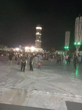 Mosque tower Stock Photos