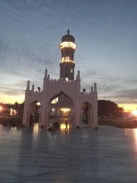 Mosque tower Stock Photos