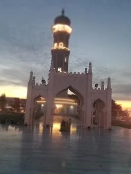 Mosque tower Stock Photos