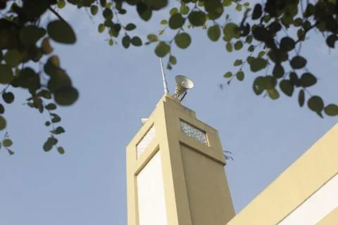 Mosque tower Stock Photos