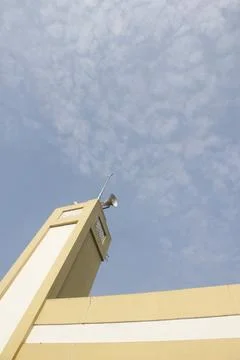 Mosque tower Stock Photos
