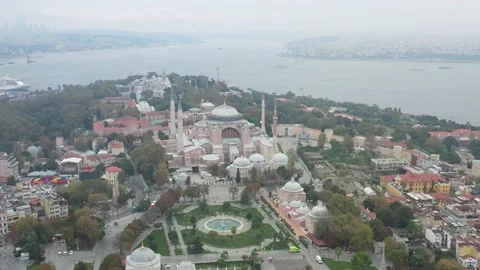 A mosque in Turkey, in Istanbul. Video stock 133051400