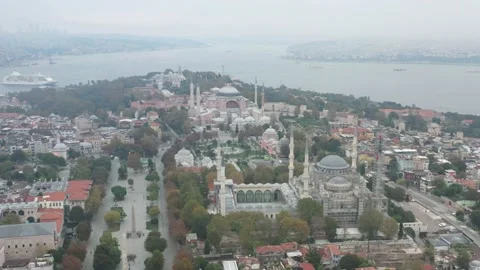 A mosque in Turkey, in Istanbul. Stock Footage 133051506
