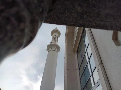 Mosque Umar Ibn Al-Khattab Mosque at Almaty, Kazakhstan Stock Photos