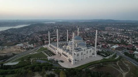 Mosque view Stock Photos