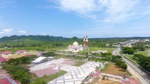 Mosque view Foto stock