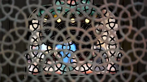 Mosque Window Stock Footage 147332548