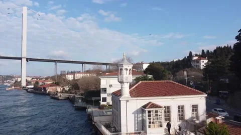 Mosques of Istanbul. Uskudar Video stock 230900565