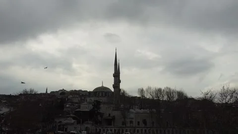 Mosques of Istanbul. Uskudar Video stock 230900997