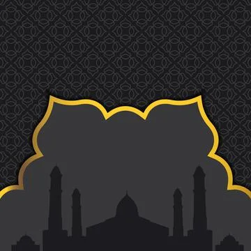 Mosques s. Ramadan kareem background. Eps 10 vector illustration Stock Illustration
