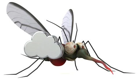 Mosquito - 3D Illustration イラスト素材