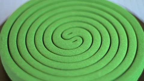 Mosquito coil 4K Video stock 206302764