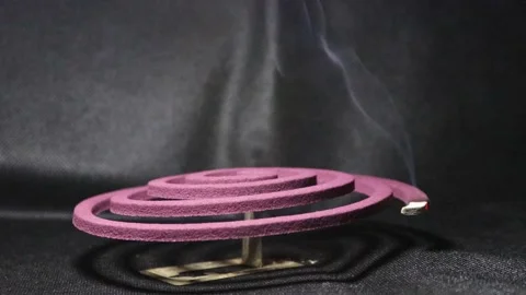 Mosquito coils Stock Footage 200300740