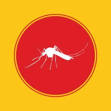 Mosquito icon Stock Illustration