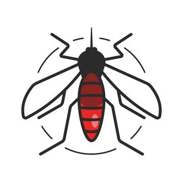 Mosquito icon Stock Illustration